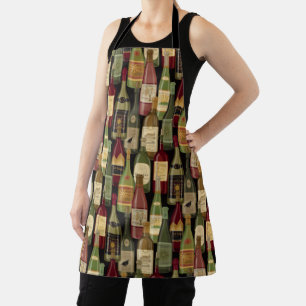 Wine Bottles Apron