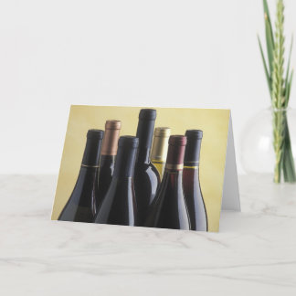 Wine Bottles Card