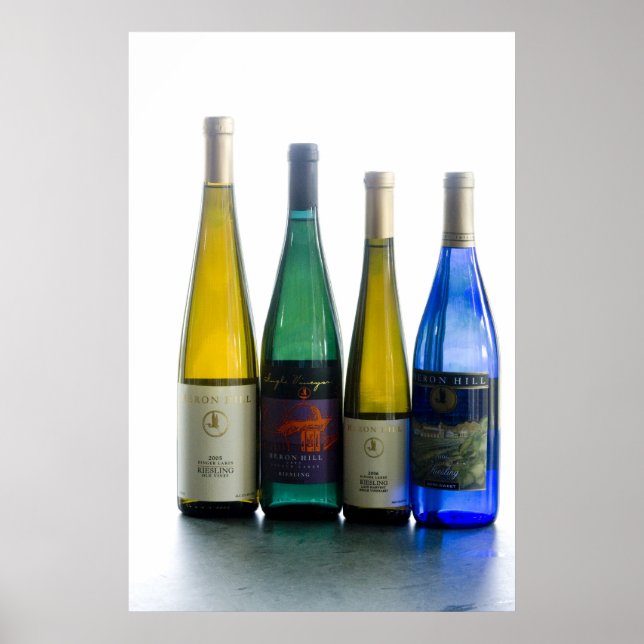 wine bottles poster (Front)