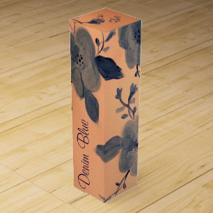 Wine Box Denim Blue