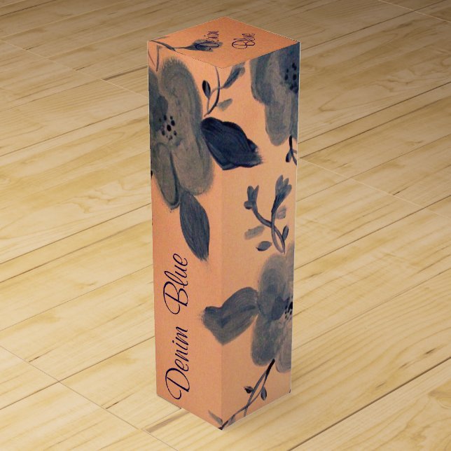 Wine Box Denim Blue (Front)
