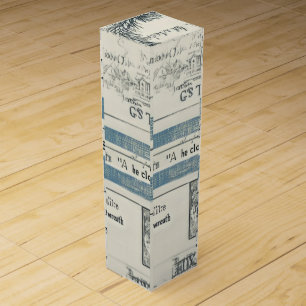 Wine Box with Ocean Details
