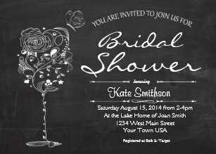 Wine And Cheese Bridal Shower Invitations Zazzle Wine Bridal Shower Invitation