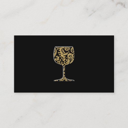 Customizable Wine Business Card