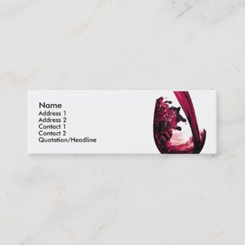 Wine Business Card by istanbuldesign at Zazzle