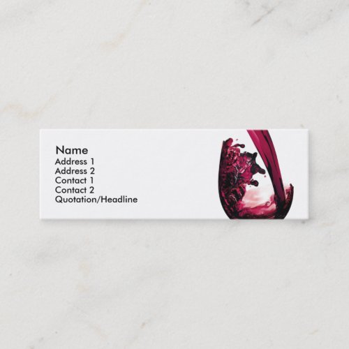 Wine Business Card