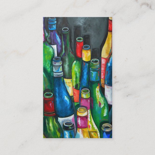 Wine business card (Front)