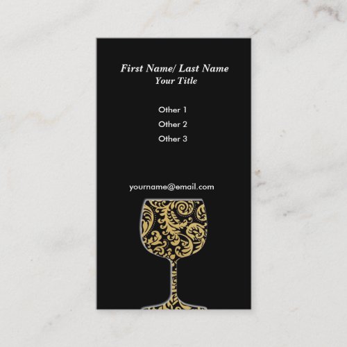 Wine Business Card