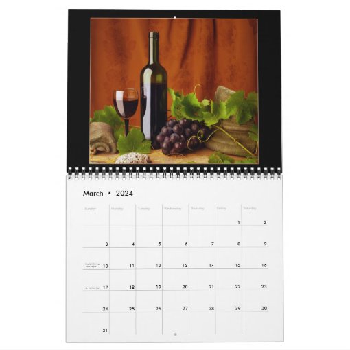 Wine Calendar 2015 | Zazzle