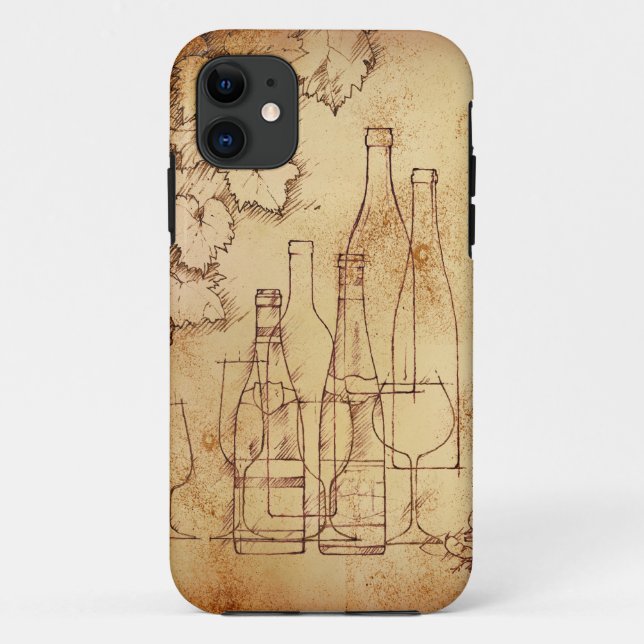 Wine Case-Mate iPhone Case (Back)