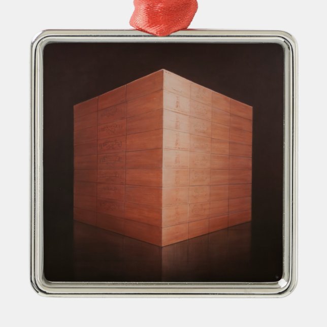 Wine Cases 2012 Metal Ornament (Front)