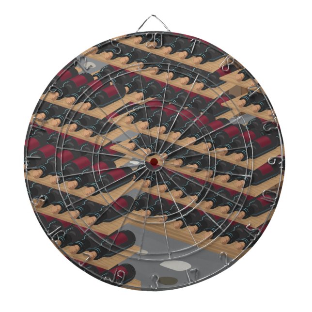 Wine Cellar Dart Board (Front)