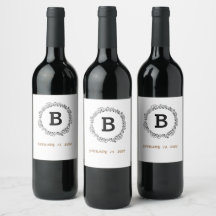 Wine /champ/water/beer/liqour Label (4" x 3.5")