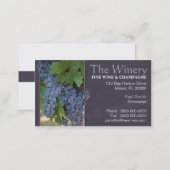 Wine & Champagne Business Card (Front/Back)
