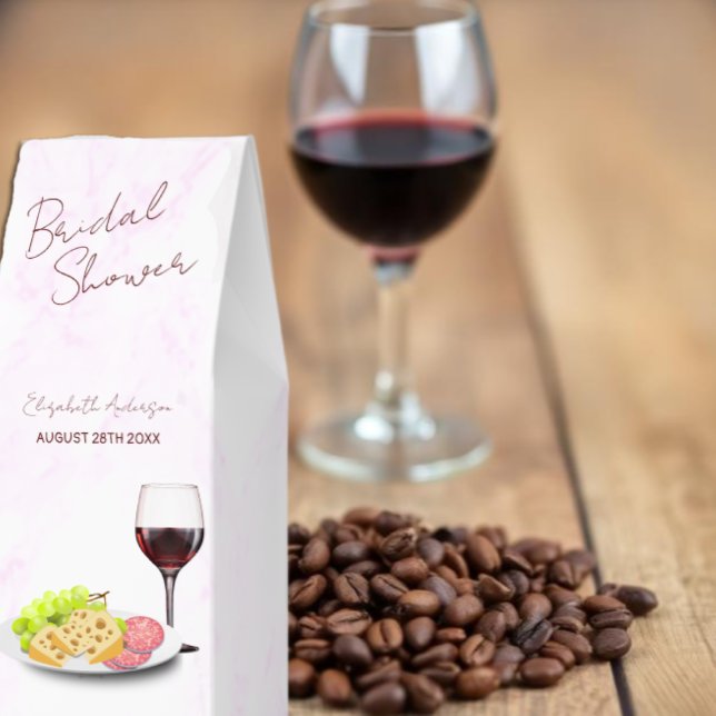 Wine & Charcuterie Bridal Shower Roasted Coffee (Creator Uploaded)