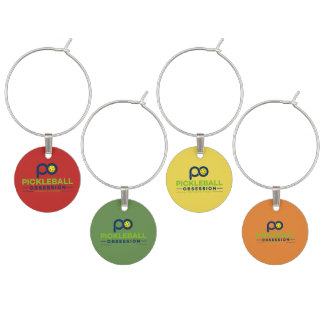Wine Charms for the Pickleball Obsessed!