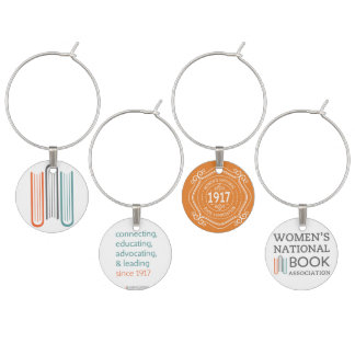 Wine charms, perfect for your book club! glass charm