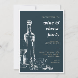 Wine & Cheese Any Occasion Party Invitation