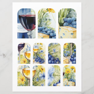 Wine Cheese Blue Grapes 1: 1 of 4