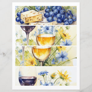 Wine Cheese Blue Grapes 1: 4 of  4