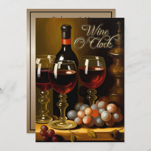 Wine & Cheese Party Invitation