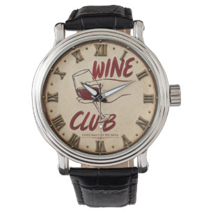 Wine Club Rustic Vineyard Kitchen Home Bar Watch