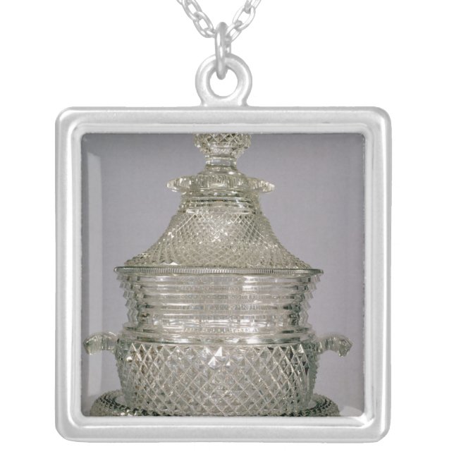 Wine cooler, c.1815-20 silver plated necklace (Front)
