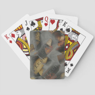 Wine Cork Dry Ice Poker Cards