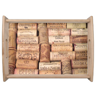 Wine Cork Mat Serving Tray