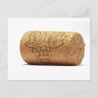 Wine Cork Postcard