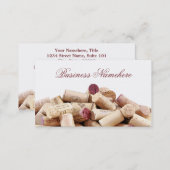 Wine Corks Business Cards (Front/Back)