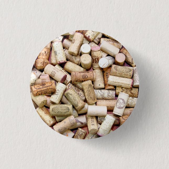Wine Corks Button (Front)