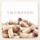 Wine Corks Custom Paper Coasters