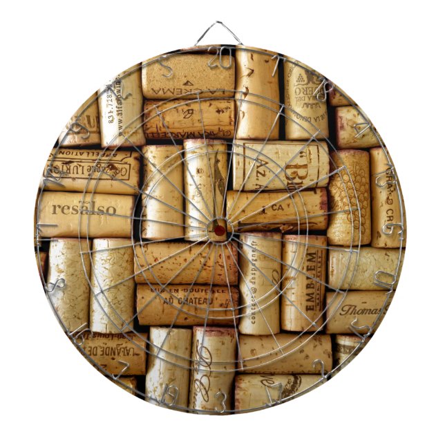 Wine Corks Dart Board (Front)