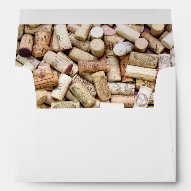 Wine Corks Envelope (Back (Bottom))