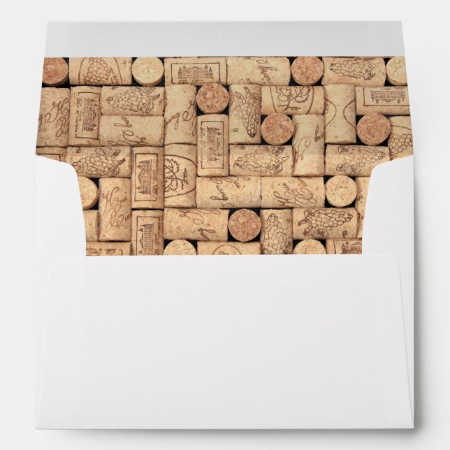 Wine Corks Envelope (Back (Bottom))