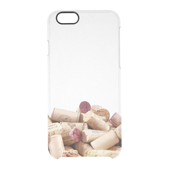 Wine Corks iPhone 6 Clear Case (Back)