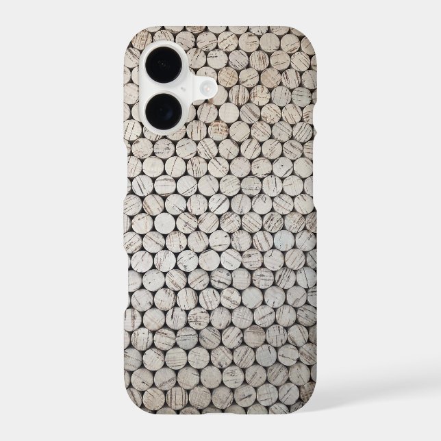 wine corks iphone case (Back)