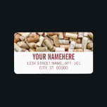 Wine Corks Label<br><div class="desc">Wine Corks</div>