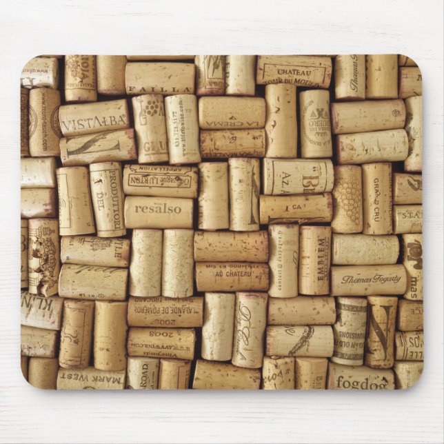 Wine Corks Mouse Pad (Front)