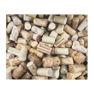 Wine Corks Photo Metal Wall Art