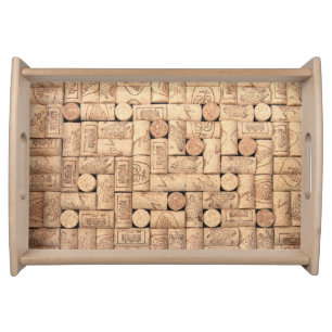 Wine Corks Serving Tray