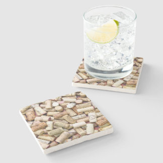 Wine Corks Stone Coaster