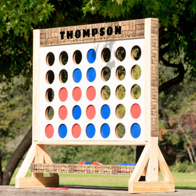 Wine Corks w/Name Fast Four (Lawn)