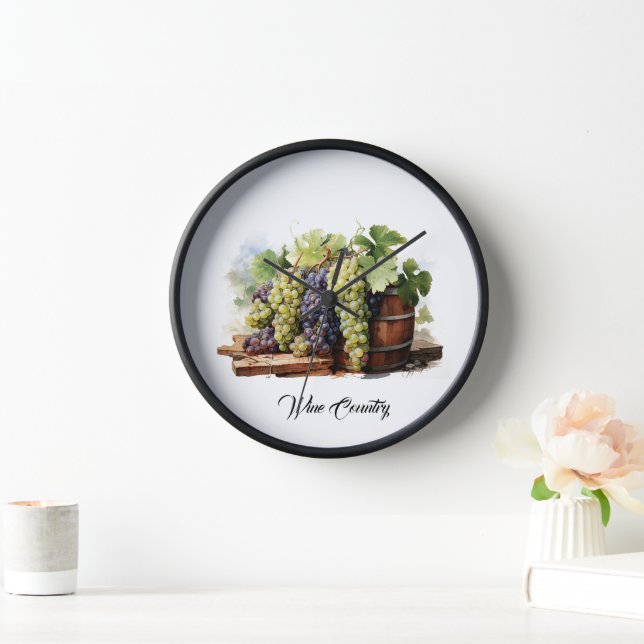 Wine Country Clock (Home)
