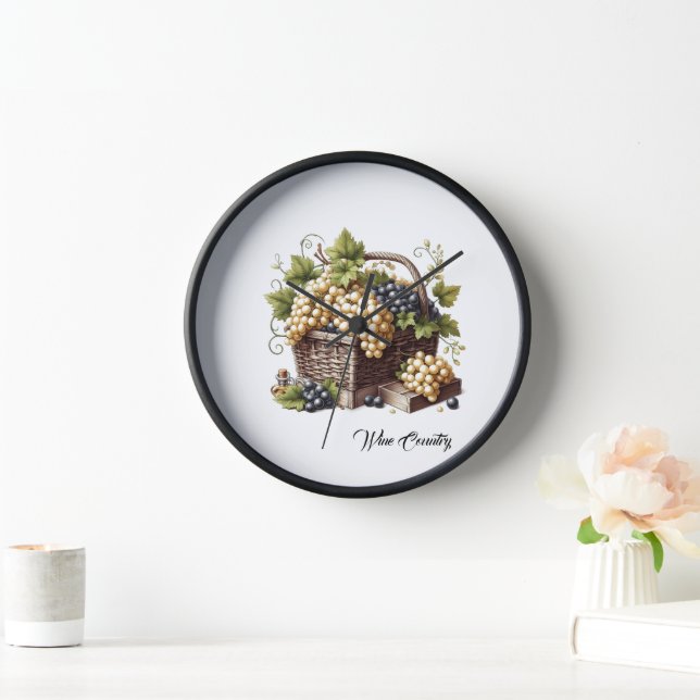 Wine Country Clock (Home)
