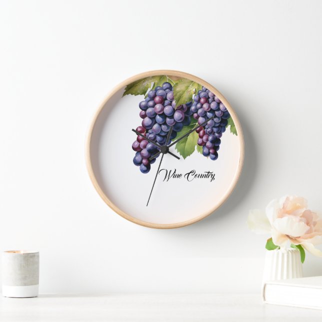 Wine Country Clock (Home)
