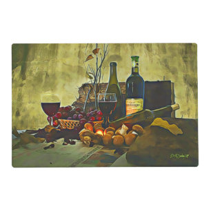 Wine Country Kitchen Décor Placemat