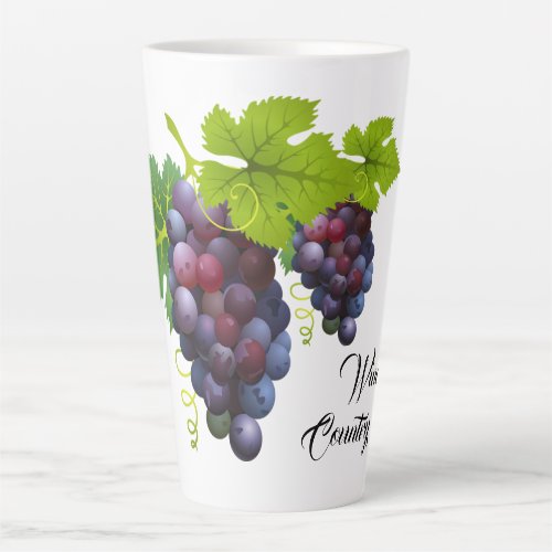 Wine Country Latte Mug