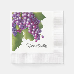Wine Country Paper Napkins